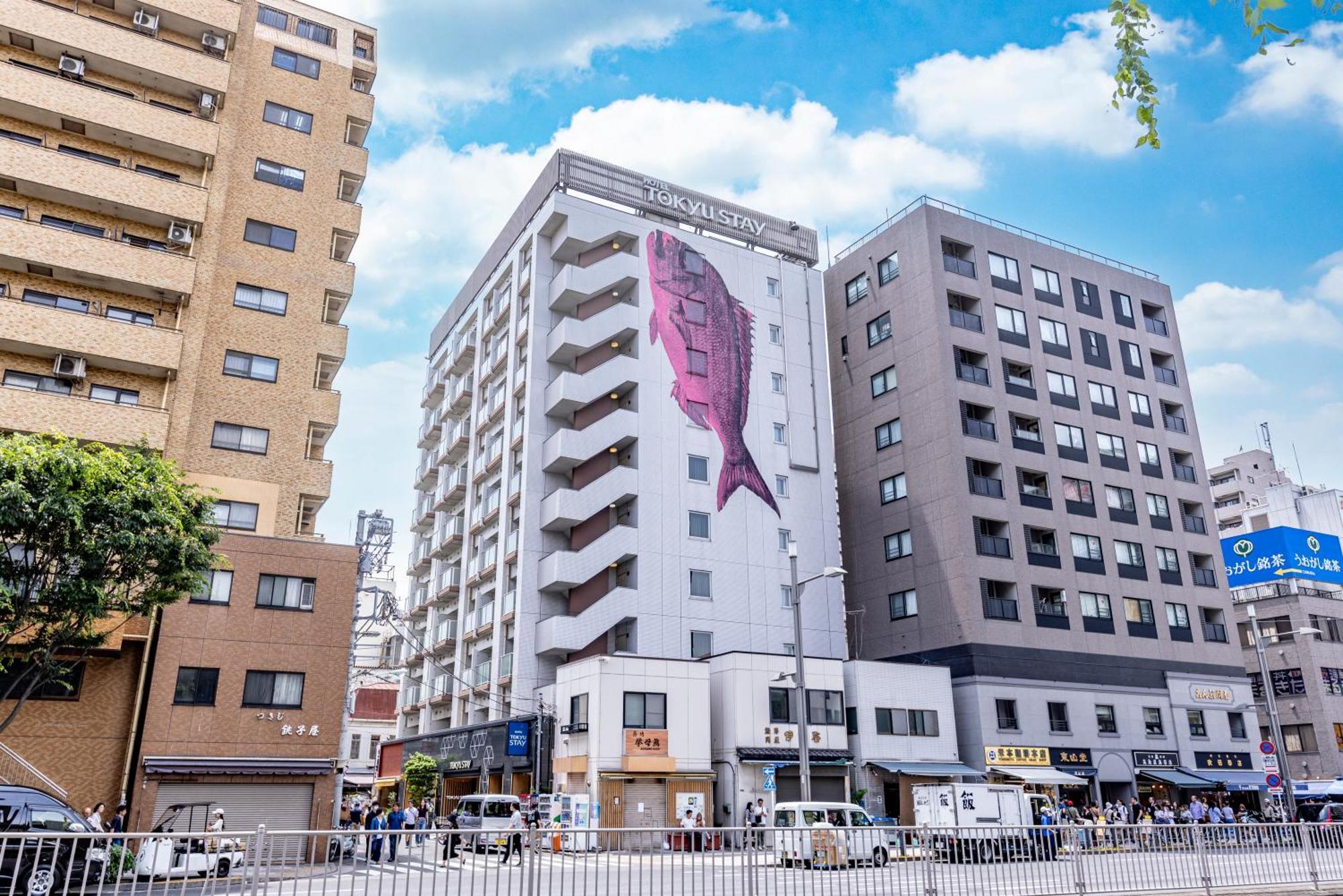 Tokyu Stay Tsukiji - Tokyo Ginza Area Exterior foto